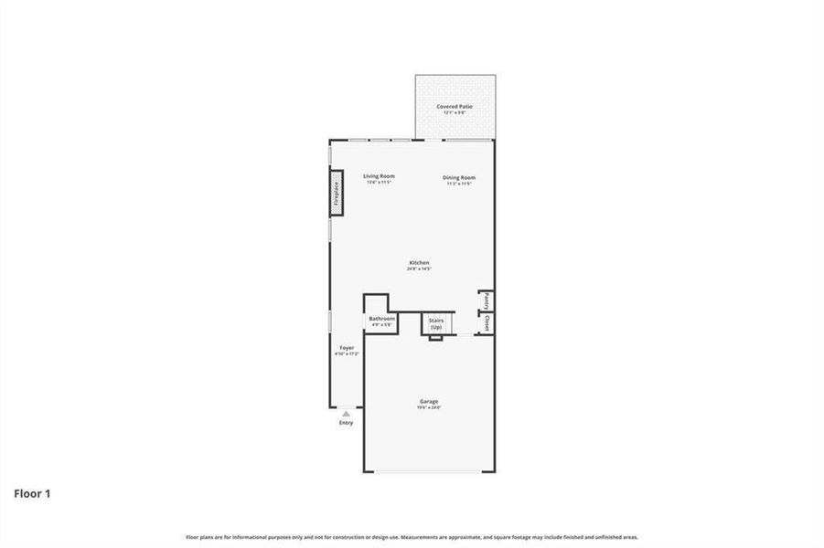 2D floor plan layout of this home in , Cumming, GA (Image 6).