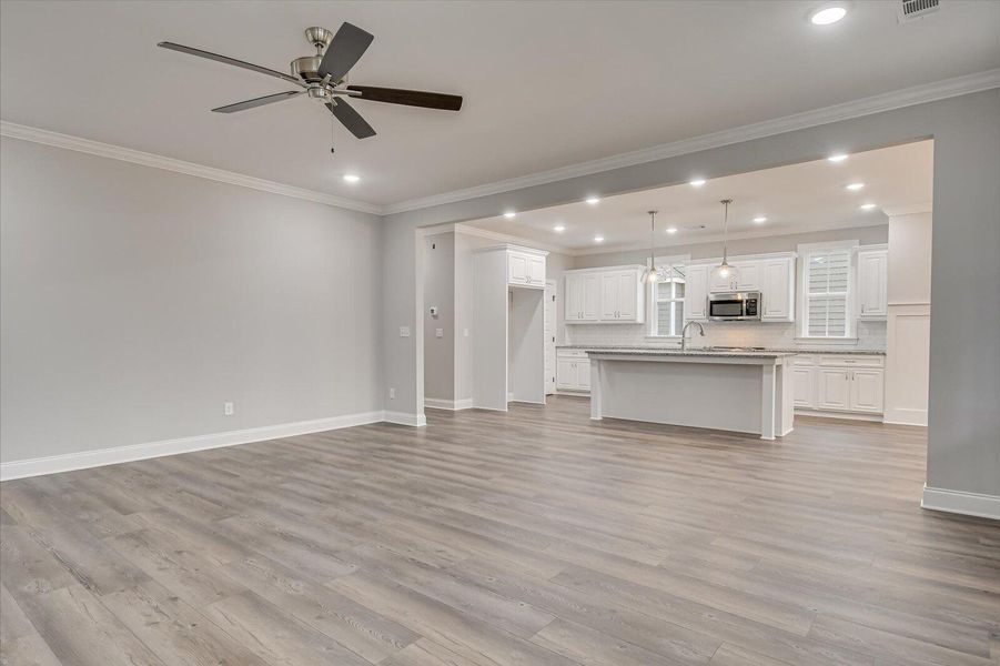 Spacious, unfurnished interior of a new home in Tillery Park, Grovetown (Image 22). Spacious, unfurnished interior of a new home in Tillery Park, Grovetown (Image 22).