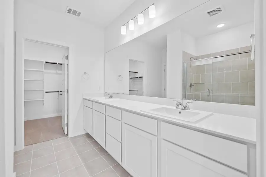 Furnished interior view inside a new home in Lakeside at Tessera, Lago Vista (Image 8). Furnished interior view inside a new home in Lakeside at Tessera, Lago Vista (Image 8).