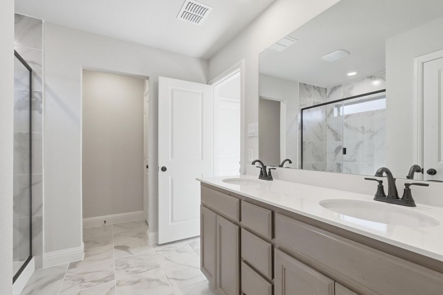 Representative furnished interior of a home built from the McKinley I by Cheldan Homes in Terra Vista Estates, Springtown (Image 33).