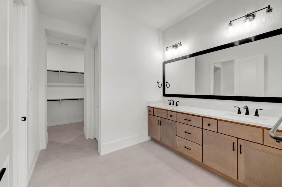 Furnished interior view inside a new home in The Woodlands Hills - Premier Collection, Willis (Image 4).