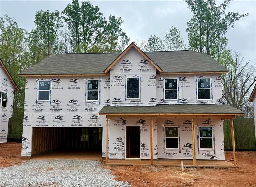 In-progress construction of a new home in , Villa Rica, GA (Image 33). In-progress construction of a new home in , Villa Rica, GA (Image 33).