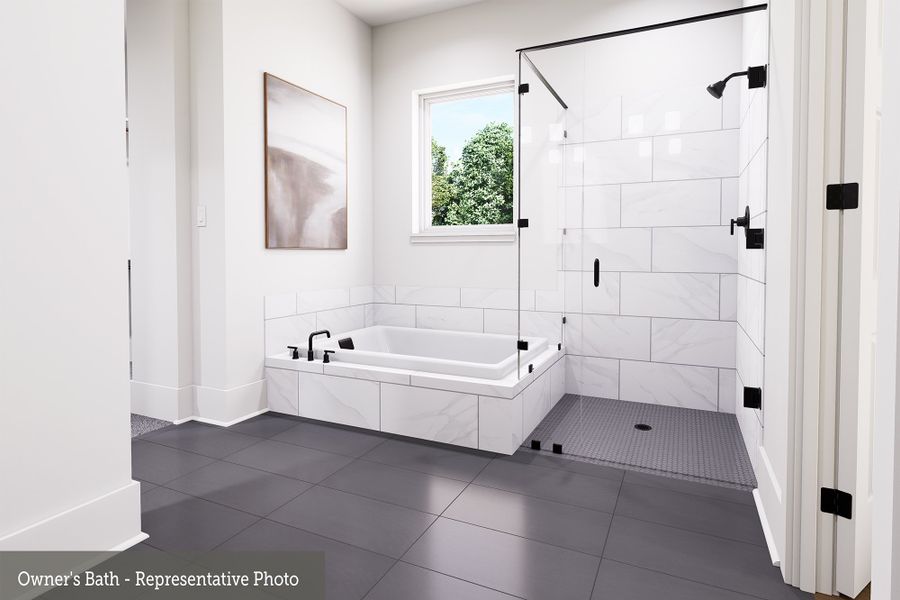 The McAllen - Owner's Bath