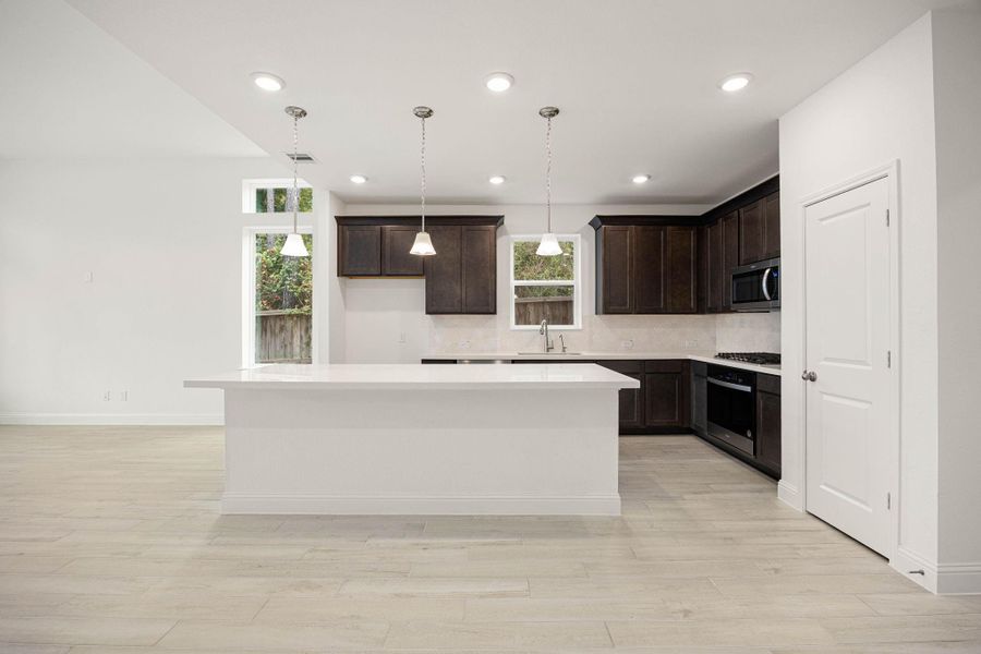 Furnished interior view inside a new home in The Highlands, Porter (Image 13).