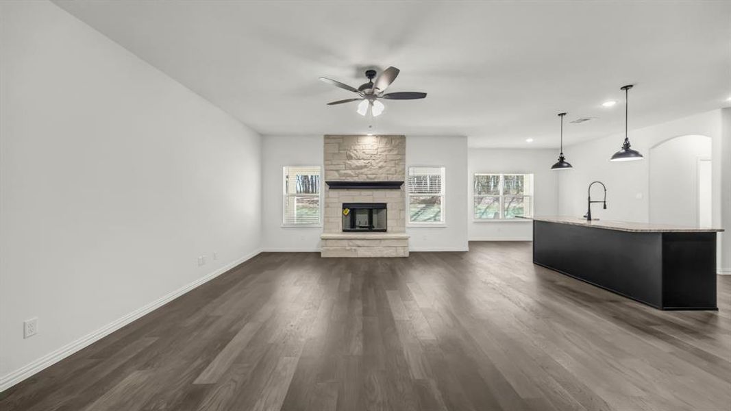 Spacious, unfurnished interior of a new home in , Poolville (Image 20).