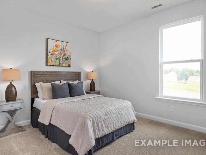 Representative furnished interior of a home built from the The Daphne C by Davidson Homes LLC in Woodland Crossing, Zebulon (Image 18).