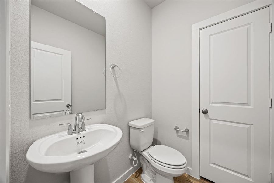 Furnished interior view inside a new home in Prestige Collection at Overland Grove, Forney (Image 5).