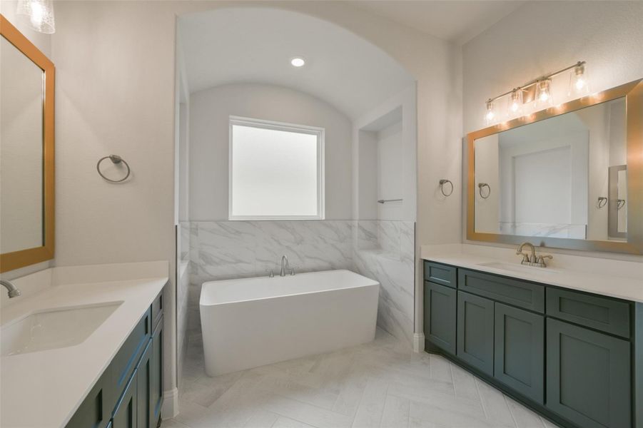 Furnished interior view inside a new home in , Manvel (Image 9). Furnished interior view inside a new home in , Manvel (Image 9).