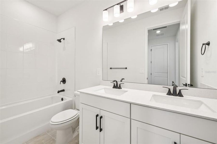 Furnished interior view inside a new home in Ridgehaven - Reserve Series, Ormond Beach (Image 9).