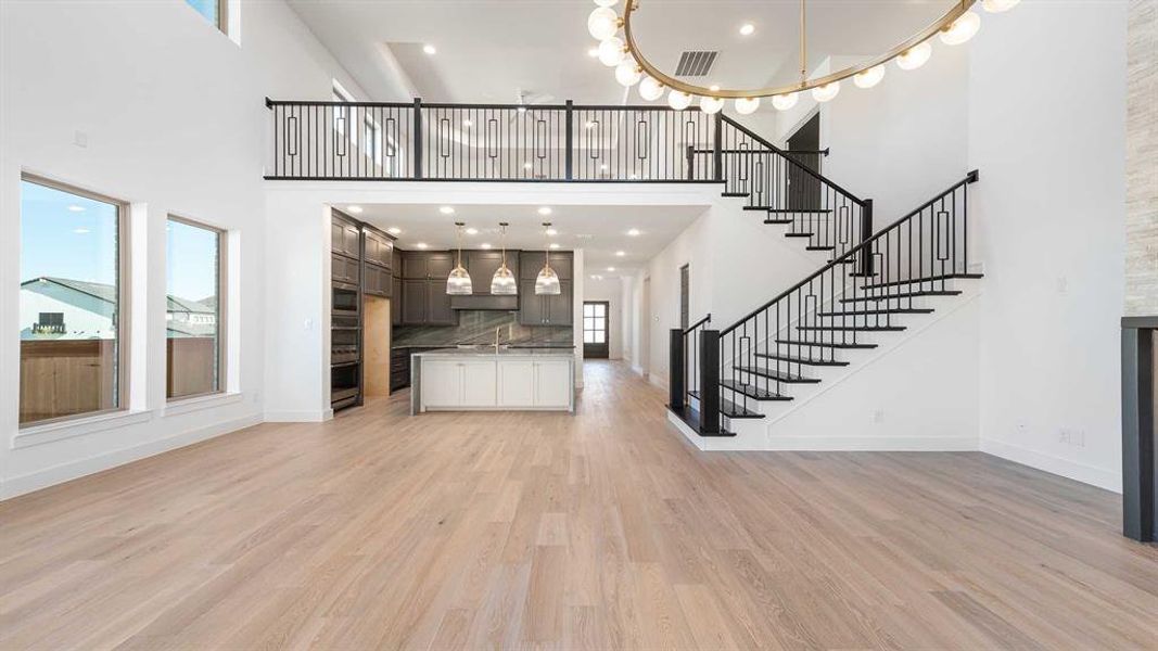 Spacious, unfurnished interior of a new home in Fields 50', Frisco (Image 18). Spacious, unfurnished interior of a new home in Fields 50', Frisco (Image 18).