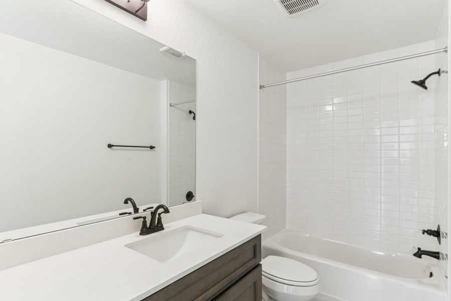 Furnished interior view inside a new home in Porter Country, Buda (Image 13). Furnished interior view inside a new home in Porter Country, Buda (Image 13).