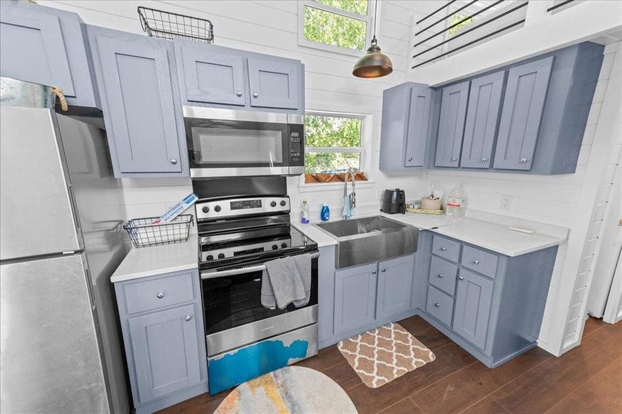 Furnished interior view inside a new home in , Whitney (Image 5).