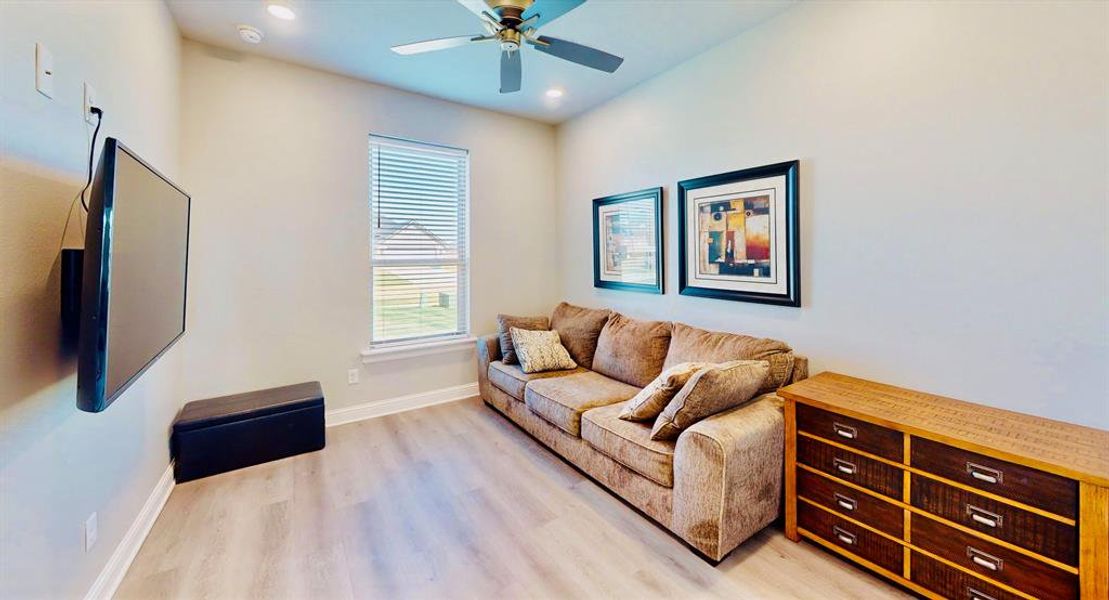 Furnished interior view inside a new home in , Bullard (Image 34).