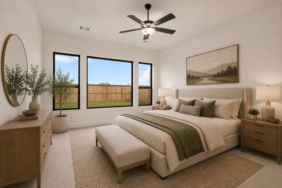 Concept Tagging of main Bedroom