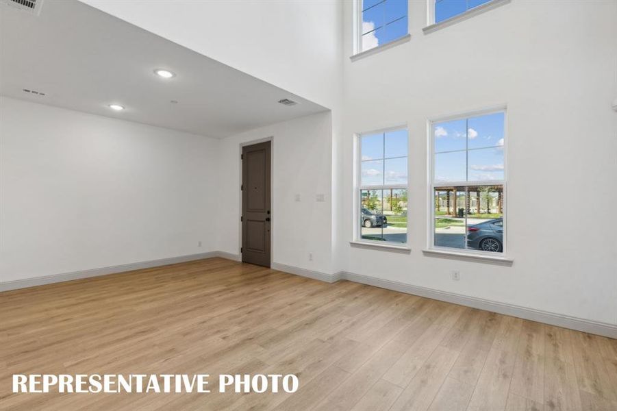 Welcome into your beautiful and stylish, new lock and leave lifestyle home featuring double stacked windows across the front of this gorgeous home!  REPRESENTATIVE PHOTO