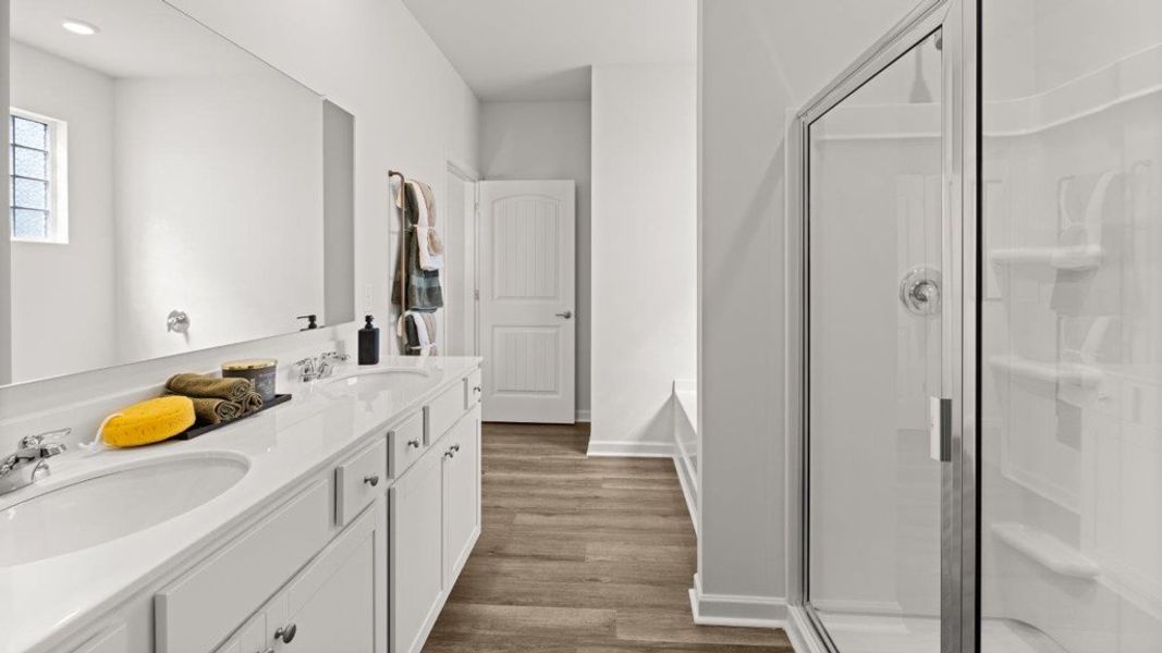 Representative furnished interior of a home built from the Booth by D.R. Horton in Whispering Springs, Maryville (Image 33).