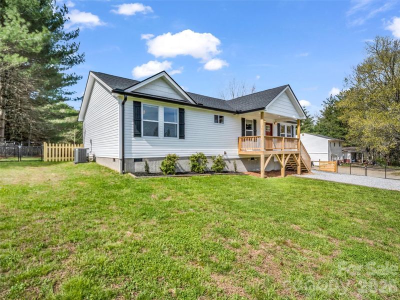 Exterior details and patio area of a home in , Hendersonville (Image 3). Exterior details and patio area of a home in , Hendersonville (Image 3).