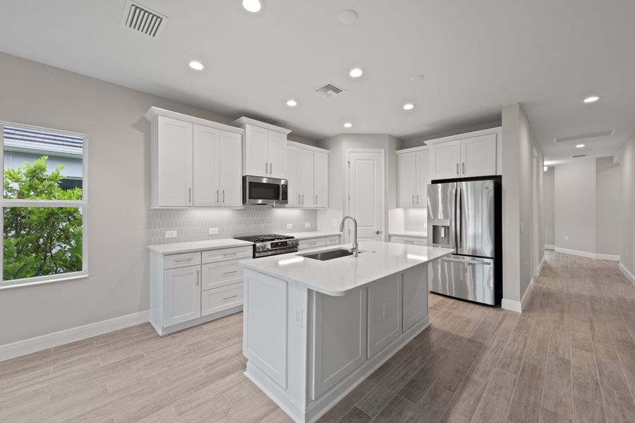 Furnished interior view inside a new home in Verandah, Fort Myers (Image 8).