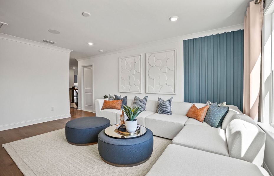 Furnished interior view inside a new home in Riverstone, Monroe (Image 38).