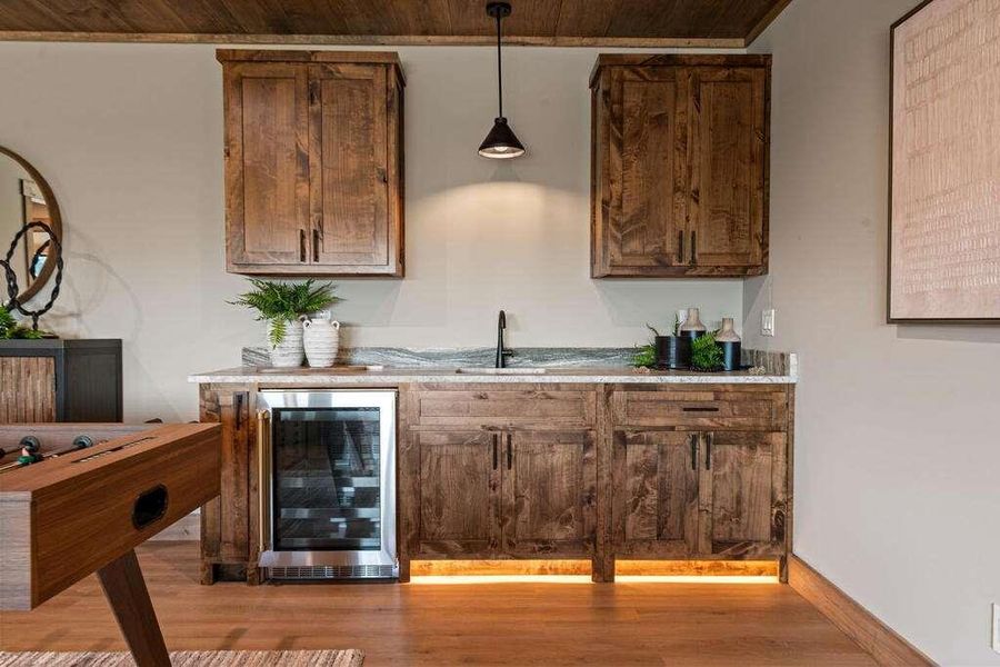 Furnished interior view inside a new home in , Blue Ridge (Image 10).