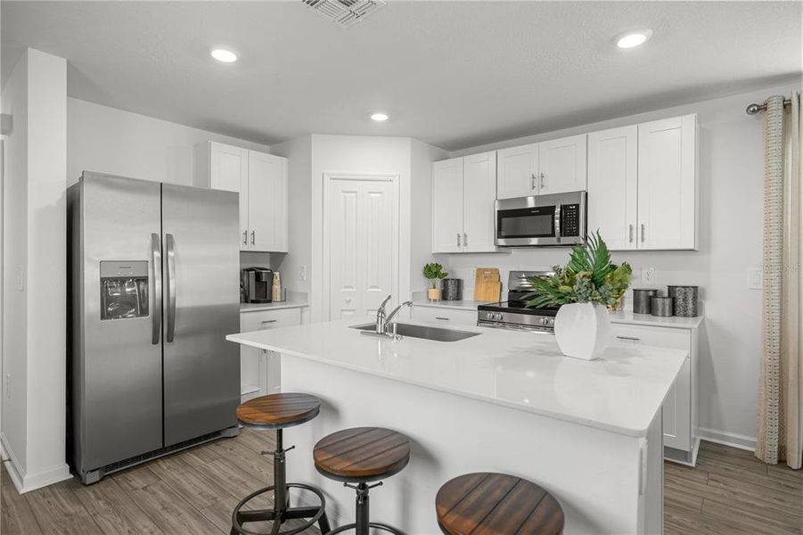 Furnished interior view inside a new home in Pioneer Ranch, Ocala (Image 8).