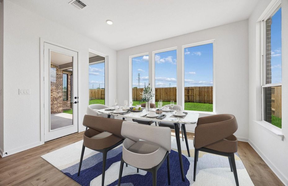 Furnished interior view inside a new home in Katy Court, Katy (Image 17).