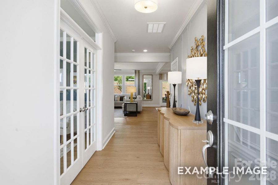 Furnished interior view inside a new home in Windgate, Mooresville (Image 6).