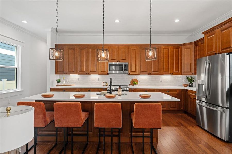 Furnished interior view inside a new home in , Tampa (Image 17).