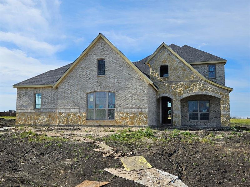 In-progress construction of a new home in , Van Alstyne, TX (Image 14). In-progress construction of a new home in , Van Alstyne, TX (Image 14).