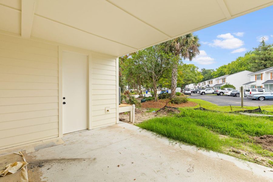 Exterior details and patio area of a home in , Mount Pleasant (Image 4).