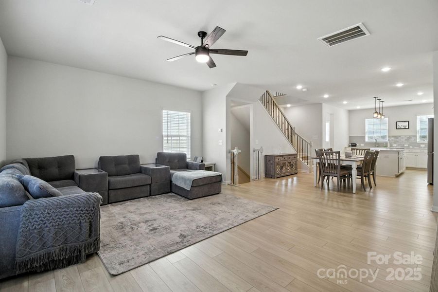 Furnished interior view inside a new home in , Fort Mill (Image 10).
