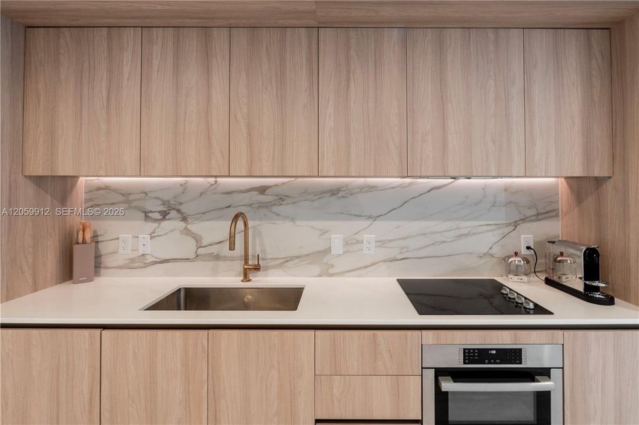 Close-up of interior finishes inside a home in , Miami (Image 13).
