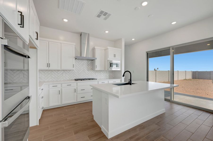 Furnished interior view inside a new home in Soleo, San Tan Valley (Image 7).