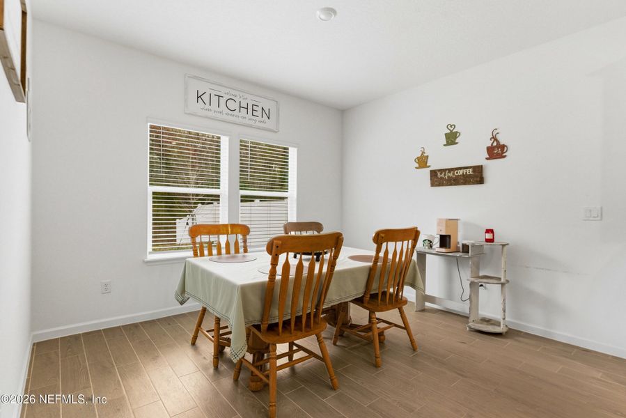 Furnished interior view inside a new home in Saddle Oaks, Jacksonville (Image 27).
