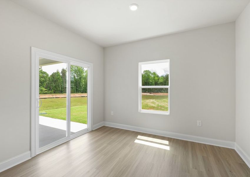 The dining room The dining room