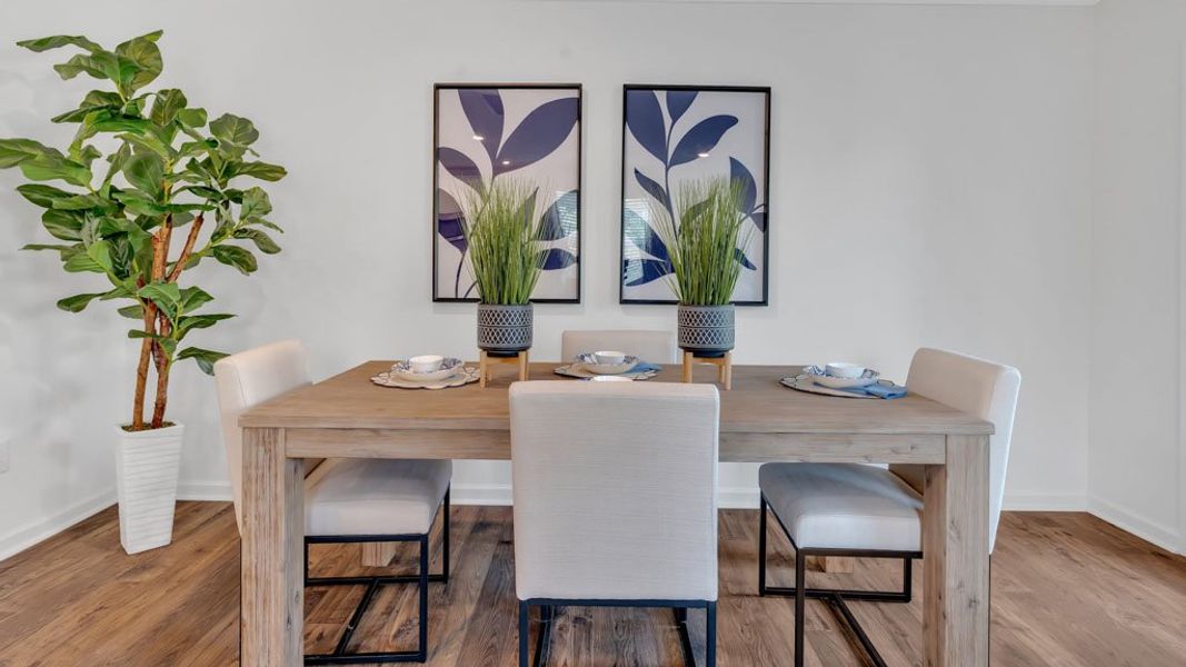 Furnished interior view inside a new home in Hudson Terrace Townhomes, Bristol (Image 13). Furnished interior view inside a new home in Hudson Terrace Townhomes, Bristol (Image 13).