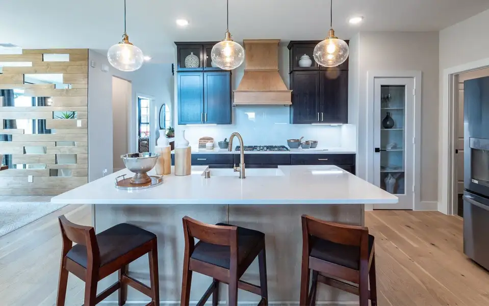 Furnished interior view inside a new home in Sunfield, Buda (Image 10).