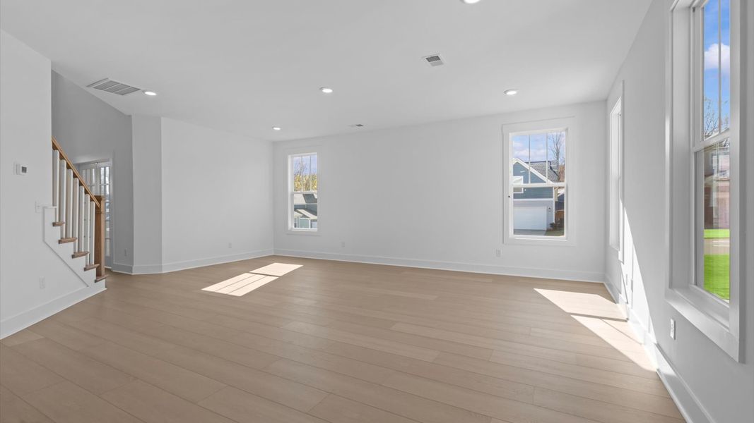 Furnished interior view inside a new home in Fox Hollow, Spartanburg (Image 8).