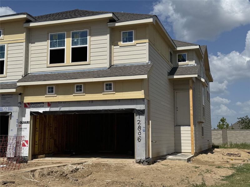 Exterior details and patio area of a home in Bridgeland, Cypress (Image 20). Exterior details and patio area of a home in Bridgeland, Cypress (Image 20).