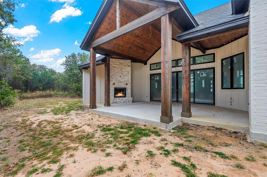 Front exterior of a new home in , Tolar, TX, highlighting curb appeal (Image 21). Front exterior of a new home in , Tolar, TX, highlighting curb appeal (Image 21).