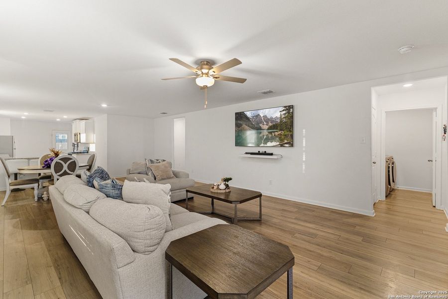 Furnished interior view inside a new home in Luckey Ranch, San Antonio (Image 15).