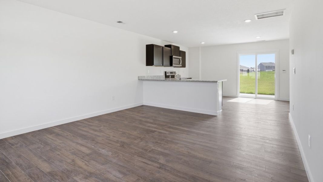 Representative unfurnished interior of a home built from the Glendale-Basement by D.R. Horton in Belhaven, Knoxville (Image 16).