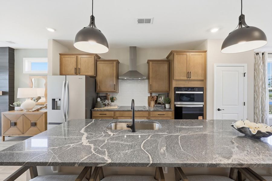 Furnished interior view inside a new home in Westfield, Conway (Image 41).
