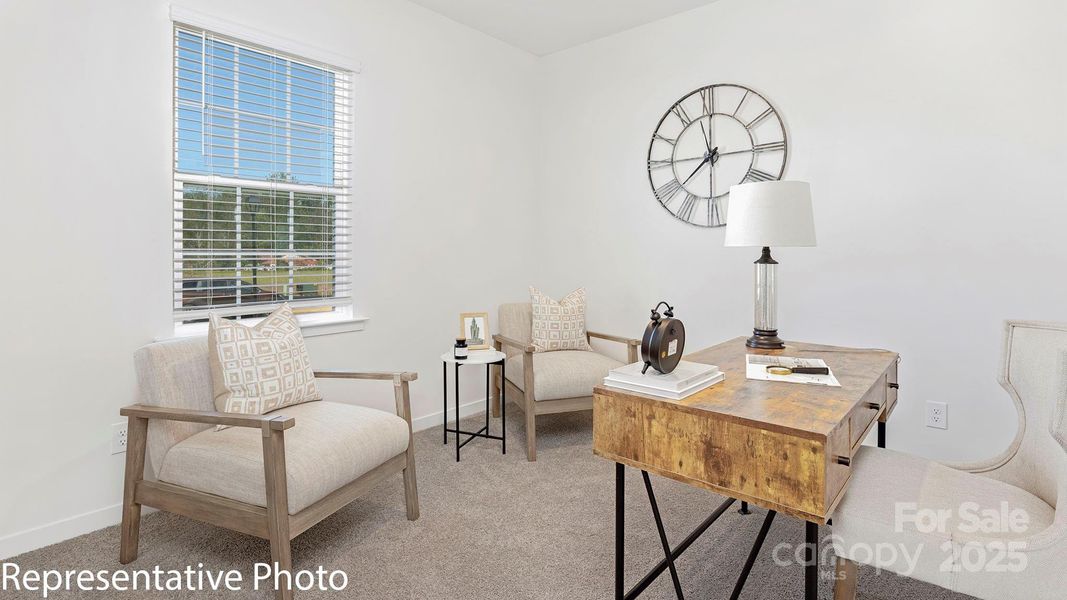 Furnished interior view inside a new home in Stanton, Richburg (Image 8).