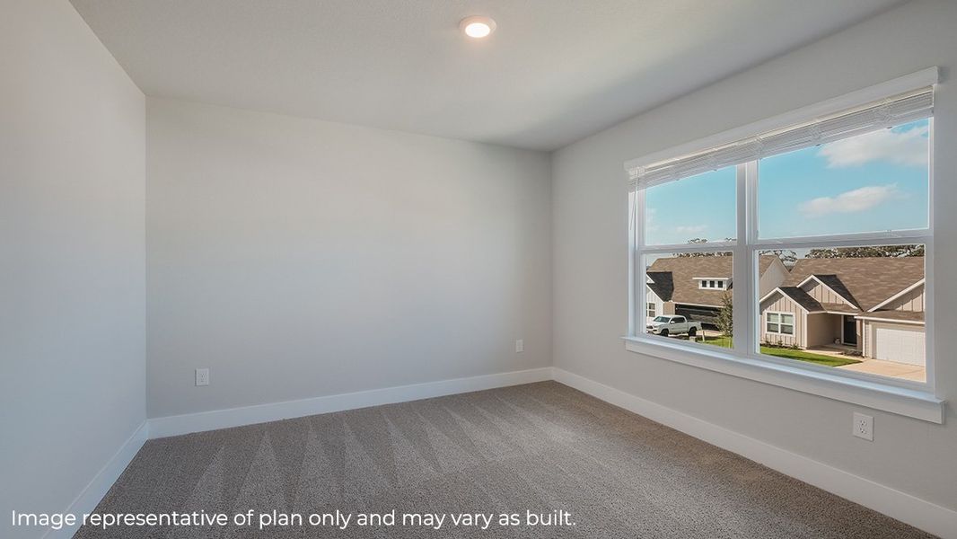 Representative unfurnished interior of a home built from the The Rosemont by D.R. Horton in Veranda, San Antonio (Image 21).