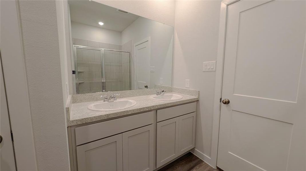 Master Bathroom - sinks and vanity