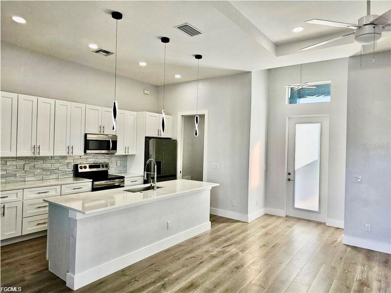 Furnished interior view inside a new home in , Cape Coral (Image 11).