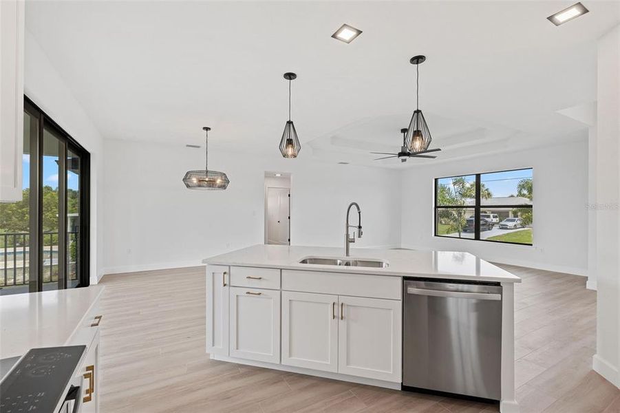 Furnished interior view inside a new home in , Port Charlotte (Image 6). Furnished interior view inside a new home in , Port Charlotte (Image 6).