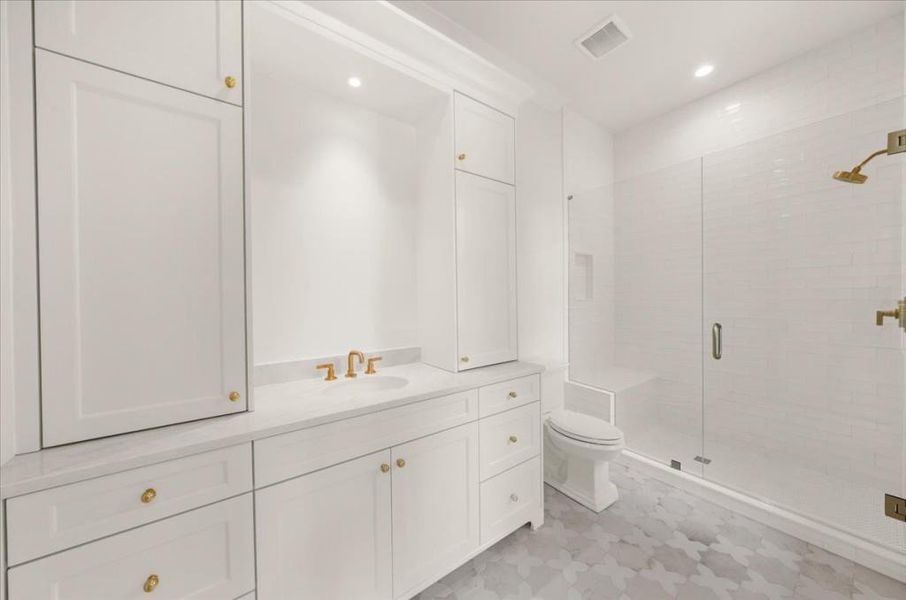 Furnished interior view inside a new home in , Canton (Image 10).