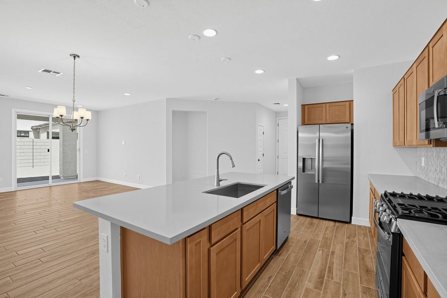 Furnished interior view inside a new home in Rancho Mercado, Surprise (Image 6).
